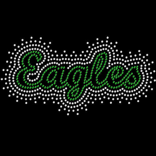 : Eagles Rhinestone Iron on Transfer