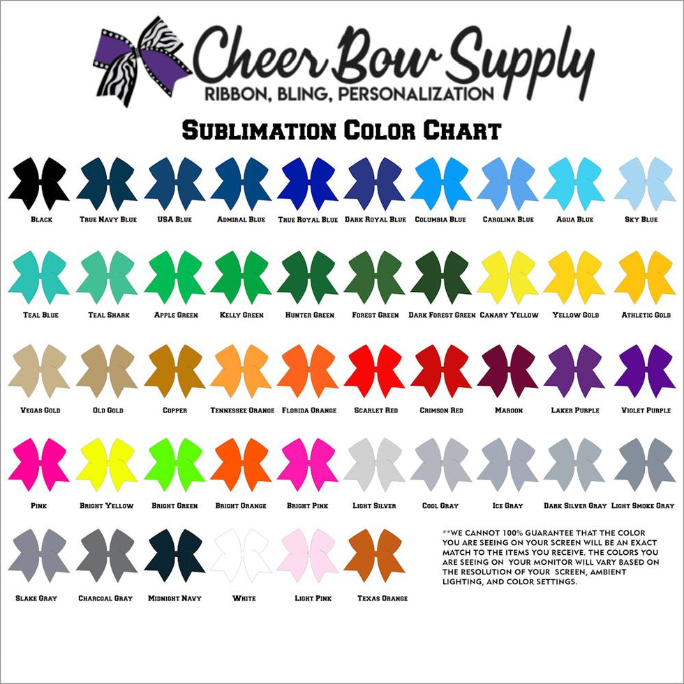 Novelty Sublimation Cheer Bow Supply Novelty sublimation cheer bow supply